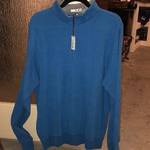 Peter Millar 1/4 Zip Fleece Sweater